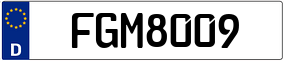 Plaka F GM 8009