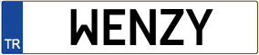 Plaka WENZY